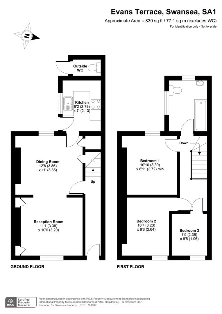 EPC for Evans Terrace, Swansea